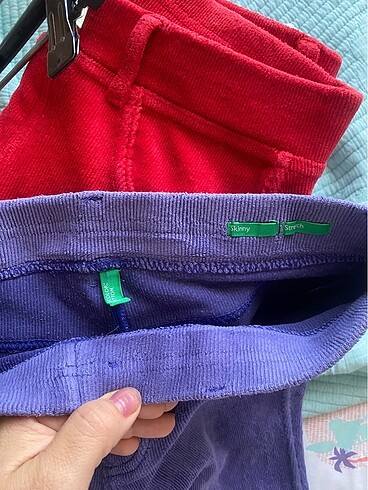 Benetton Kadife Tayt - Görsel 3