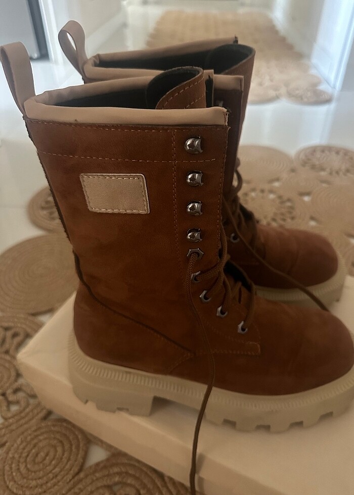 White Line Süet Bot - Görsel 2