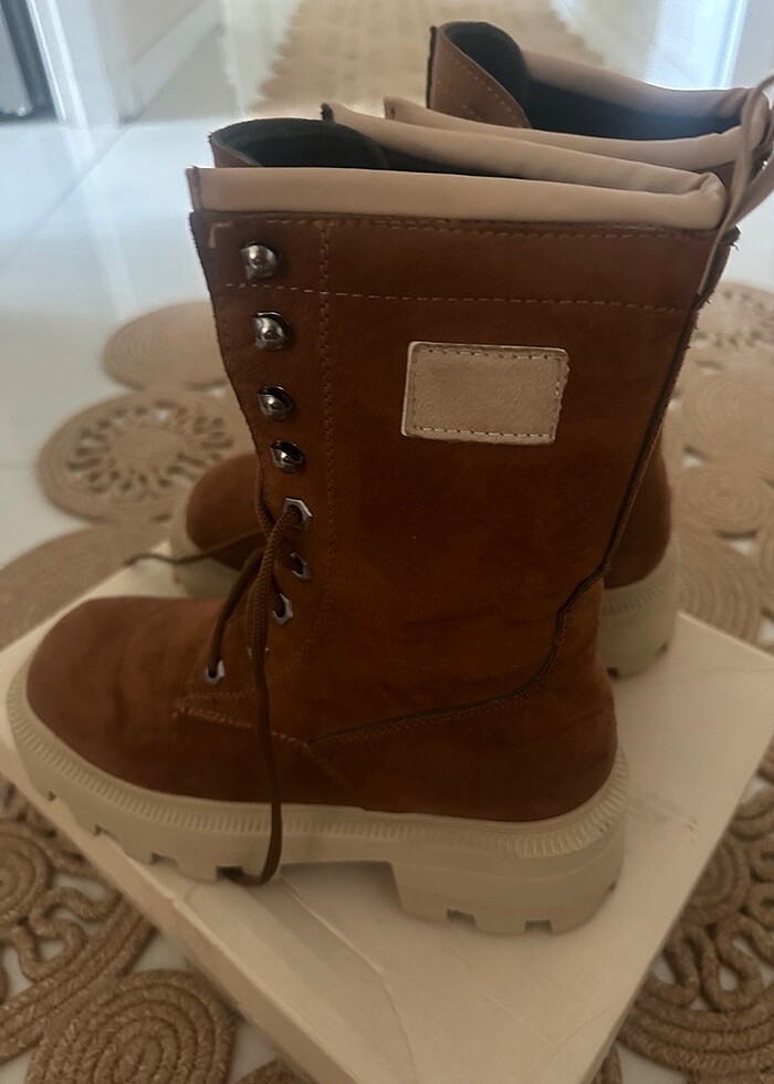 White Line Süet Bot - Görsel 4