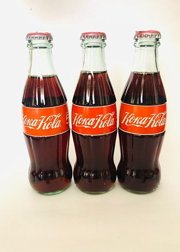 Coca cola 50.yıl hatıra şişeleri - Görsel 3