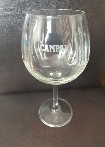 Campari Logolu Şarap Kadehi