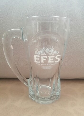Kulplu efes Pilsen bira bardağı 