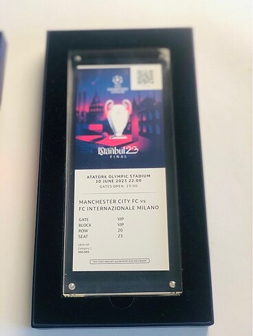 Beden Renk UEFA şampiyonalar ligi İstanbul 23 anı bileti