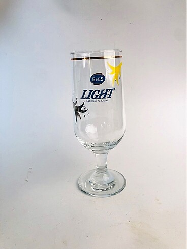 Efes light ayaklı bira bardağı