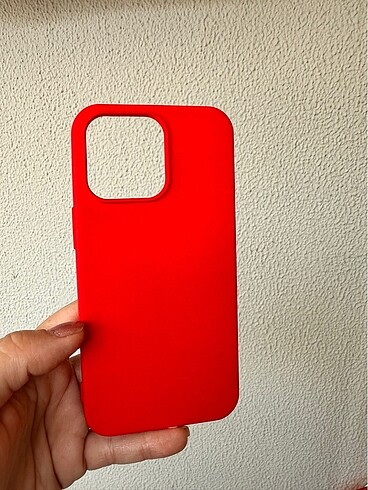 Kırmızı silikon Iphone kılıflar