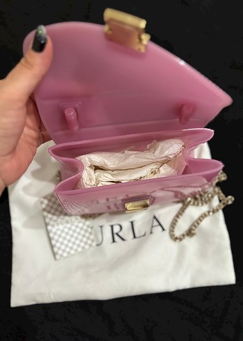 Beden pembe Renk Furla jelly Pembe Kadın Çanta