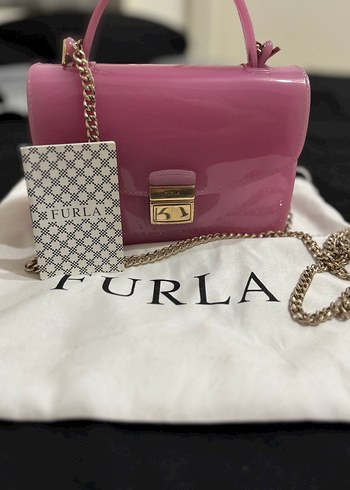 Furla jelly Pembe Kadın Çanta