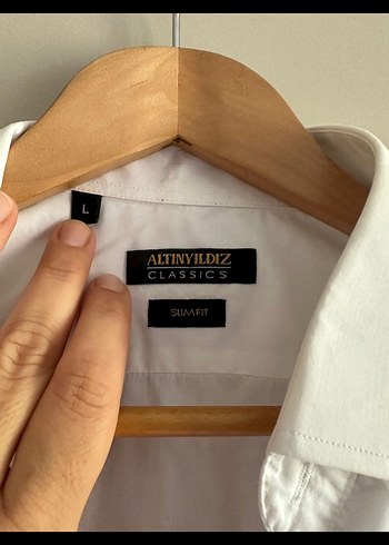 Beyaz Klasik Erkek  Gömlek - Görsel 2