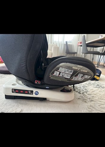 Gri-Siyah Çocuk Oto Koltuğu - Görsel 3