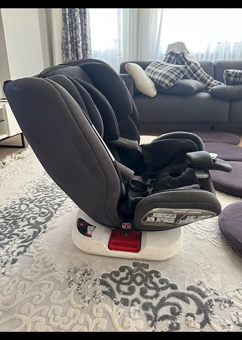 Gri-Siyah Çocuk Oto Koltuğu - Görsel 4