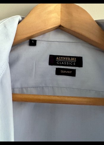 Erkek mavi Uzun Kollu Gömlek - Görsel 2