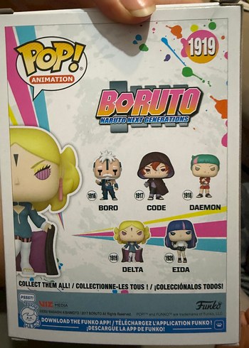Beden Funko pop Delta Anime Figürü
