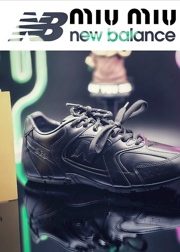 Siyah New Balance Bağcıklı Spor Ayakkabı