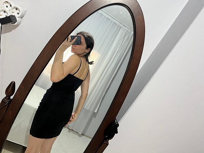 Siyah elbise - Görsel 5