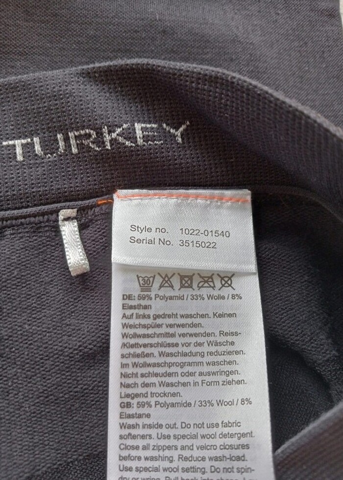 Mammut trift long yünlü profesyonel içlik  - Görsel 3