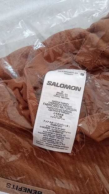 Salomon profesyonel üst içlik - Görsel 6