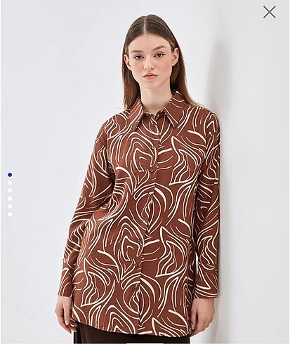 LC Waikiki Kadın Tunik Kahverengi