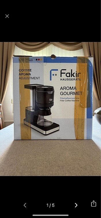 Fakir Filtre Kahve Makinesi