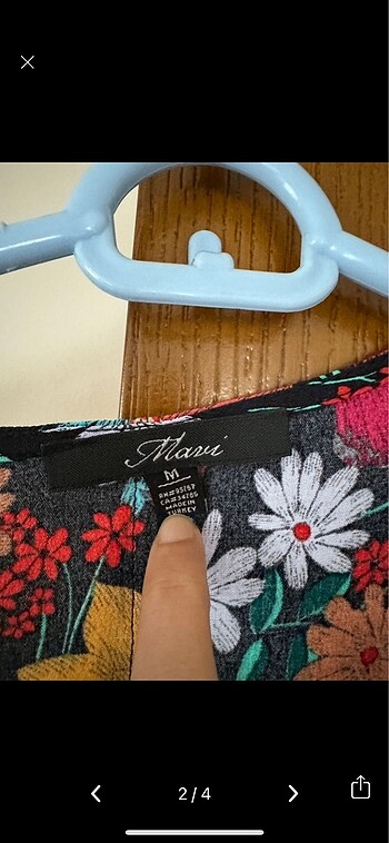 Mavi Jeans Mavi Çiçekli Elbise