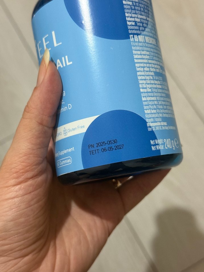 Vita Ceel Saç ve Tırnak Gummies 60'lı - Görsel 2