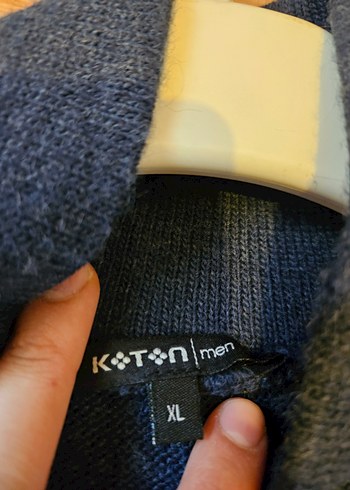 xl Beden Gri Yünlü Erkek Yüksek Yakalı Triko Kazak
