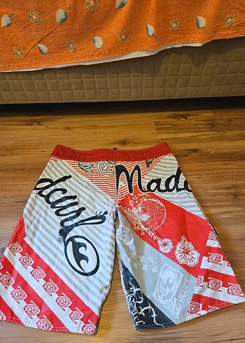 Bohem Tarzı Erkek Desenli Erkek Deniz Sortu - Görsel 5