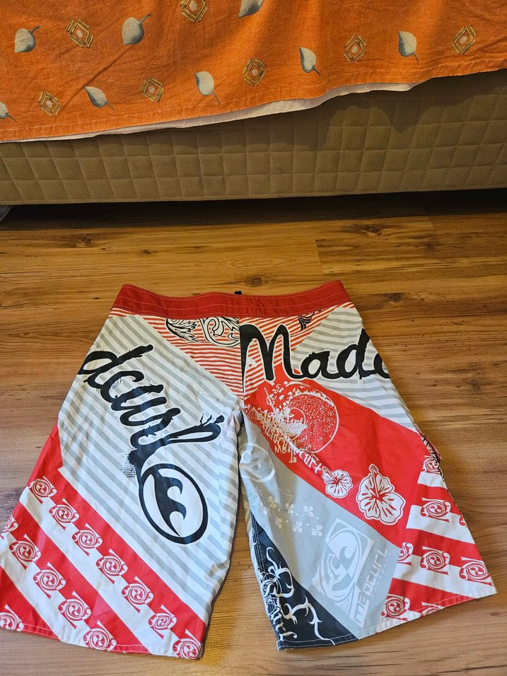 Bohem Tarzı Erkek Desenli Erkek Deniz Sortu - Görsel 5