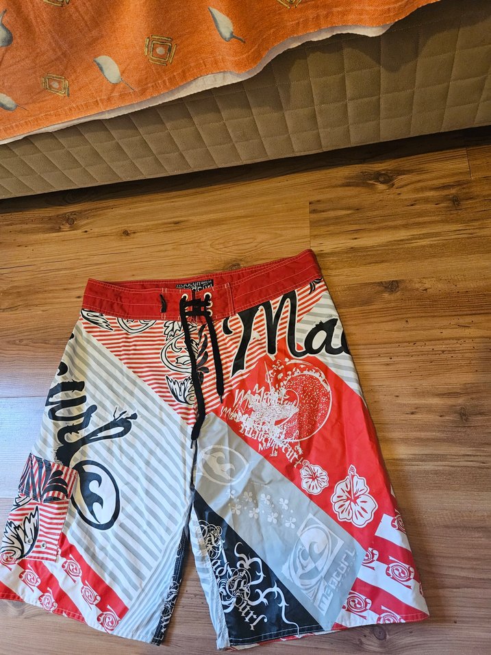 Bohem Tarzı Erkek Desenli Erkek Deniz Sortu - Görsel 2