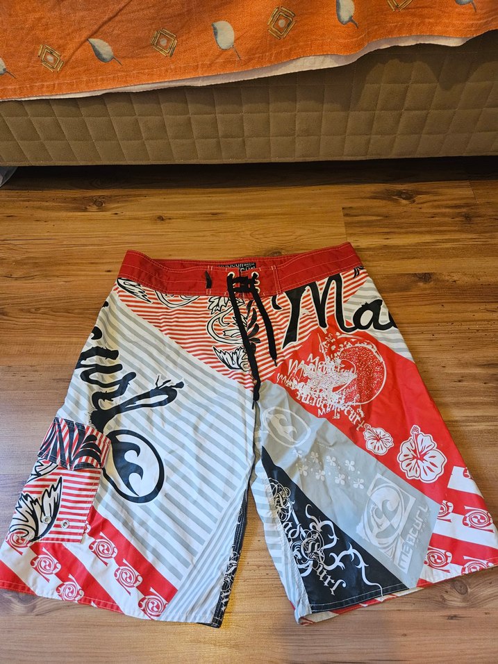 Bohem Tarzı Erkek Desenli Erkek Deniz Sortu - Görsel 4