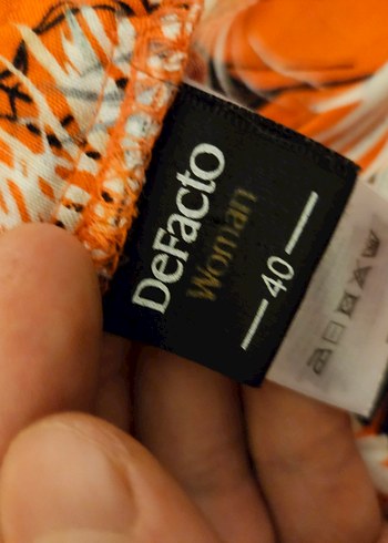 Renkli Pilili Defacto Bayan Şort - Görsel 2