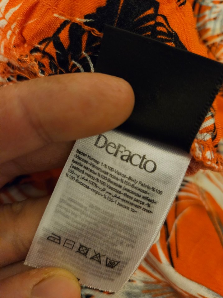 Renkli Pilili Defacto Bayan Şort - Görsel 5