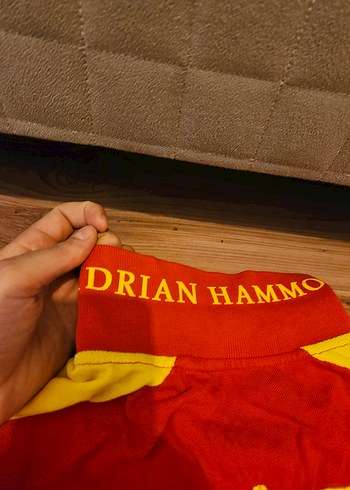 Kırmızı Sarı Düğmeli Erkek Polo Tişört - Görsel 8