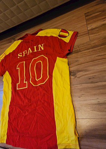 Kırmızı Sarı Düğmeli Erkek Polo Tişört - Görsel 7