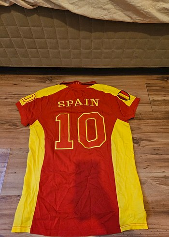 Kırmızı Sarı Düğmeli Erkek Polo Tişört - Görsel 6