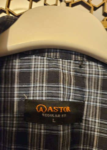 Gri Ekoseli Kısa Kollu Erkek Gömlek - Görsel 3