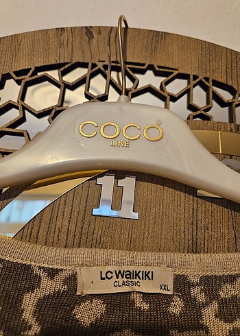 Bohem  Desenli Uzun Kollu Triko XXL Kazak - Görsel 2