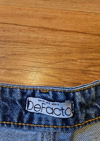 Geniş Kesim Kadın Kot Pantolon - Görsel 3