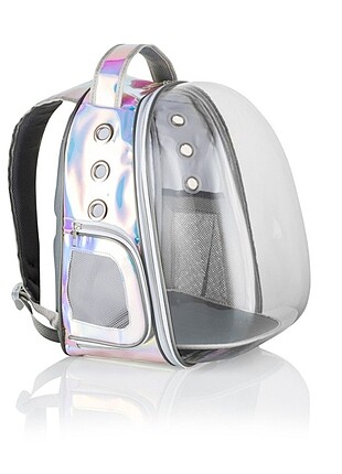 Hologram kedi taşıma çantası