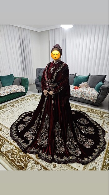 46 Beden kaftan bindallı