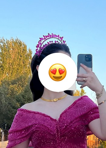 38 Beden pembe Renk Pembe fuşya Drapeli demonte kuyruk Uzun Abiye Elbise