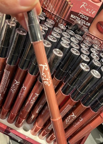 7 numara Rose Mat Ruj Kontürü Bej