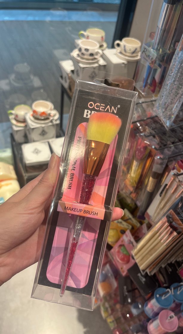 Renkli Makyaj Fırçası Ocean Brush - Görsel 2