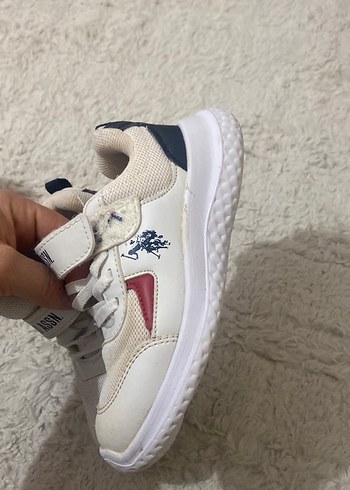 Erkek Çocuk Beyaz Spor Ayakkabı Velcro - Görsel 3