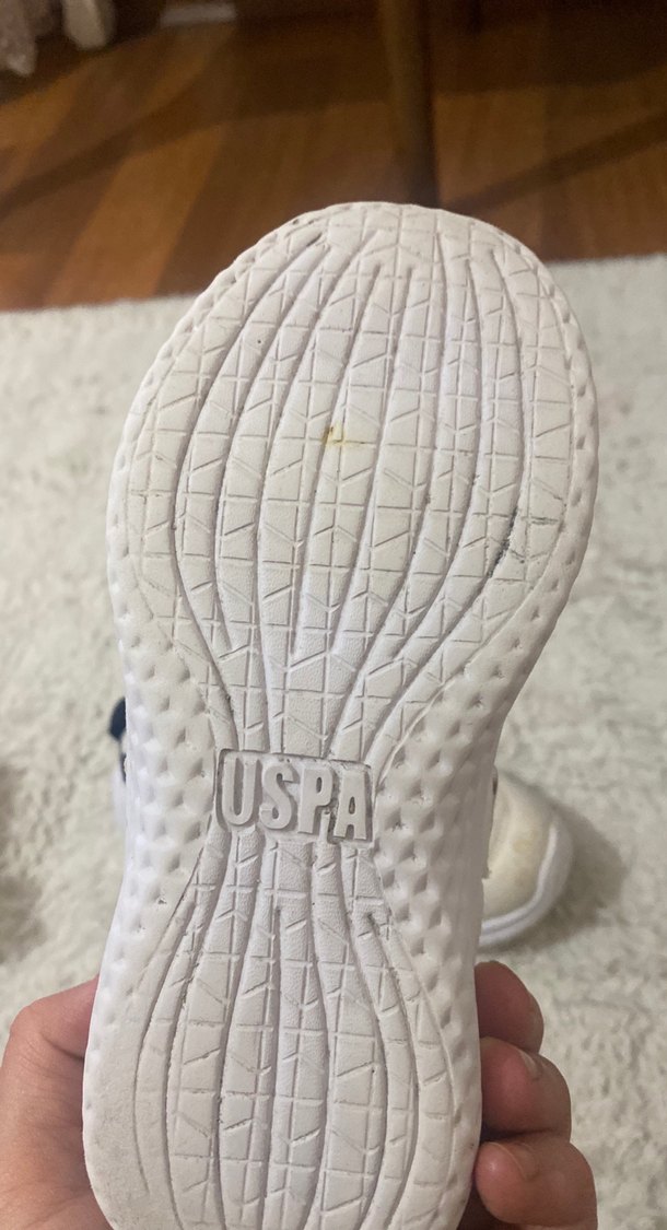 Erkek Çocuk Beyaz Spor Ayakkabı Velcro - Görsel 2