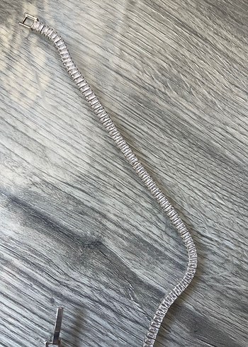 Beyaz Boncuklu Midi Kolye - Görsel 4