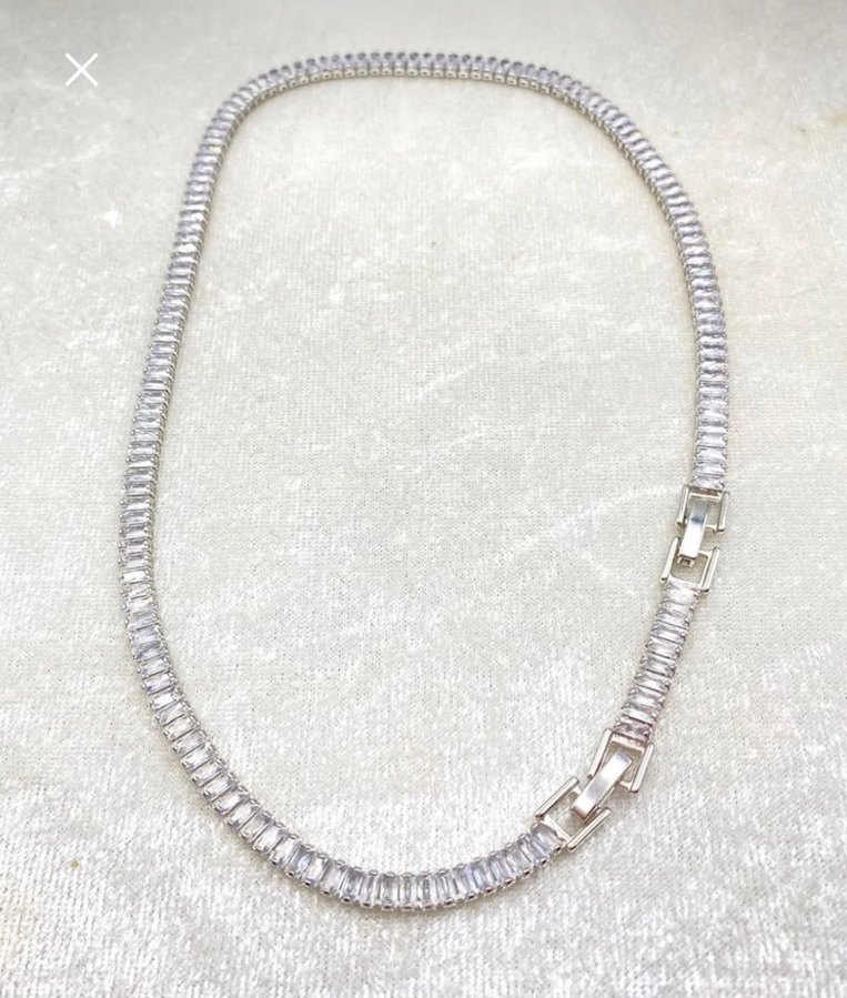 Beyaz Boncuklu Midi Kolye - Görsel 2