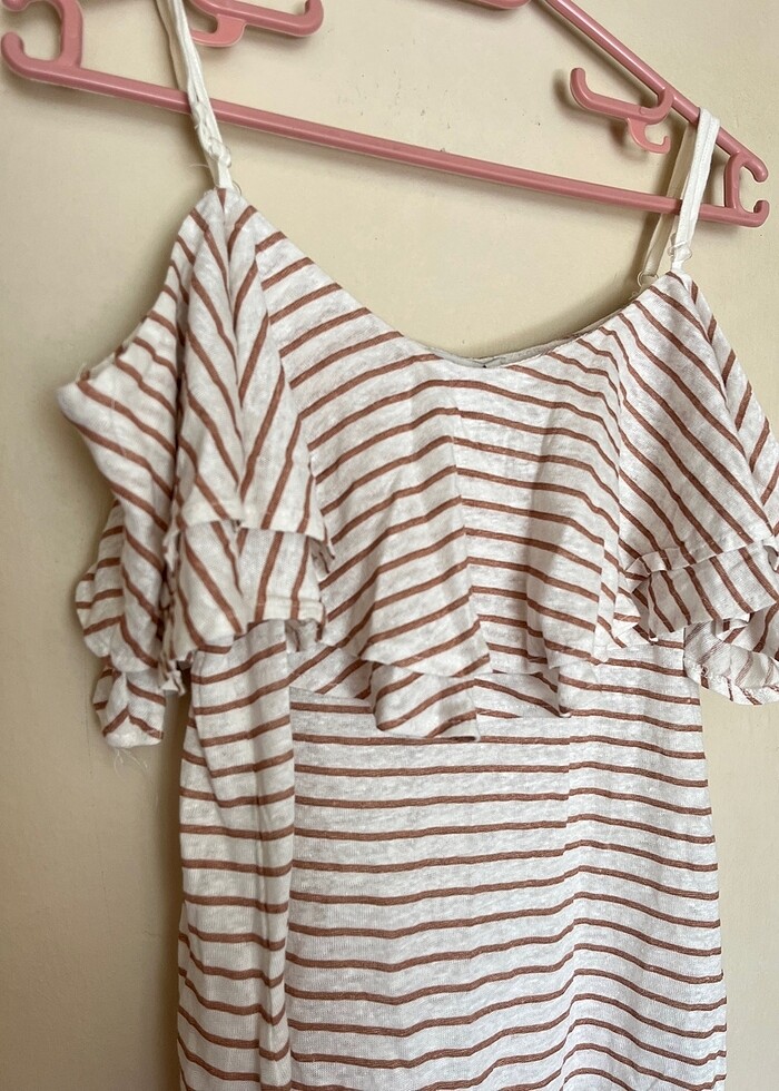 Keten bluz - Görsel 5