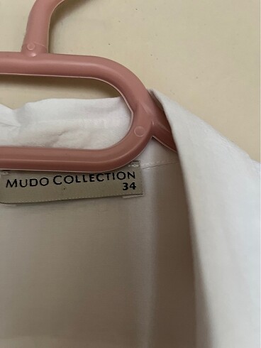 Mudo kadın beyaz gömlek - Görsel 5