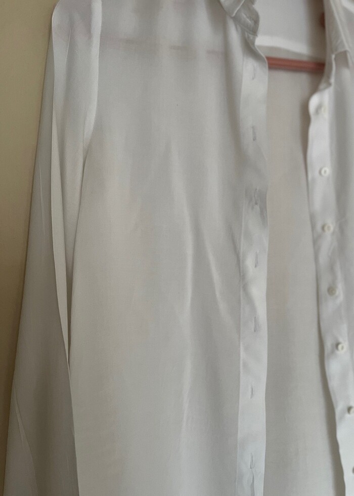 Mudo kadın beyaz gömlek - Görsel 4