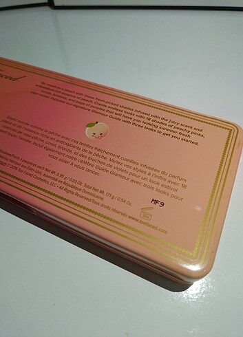  Beden Too faced peach far paleti 